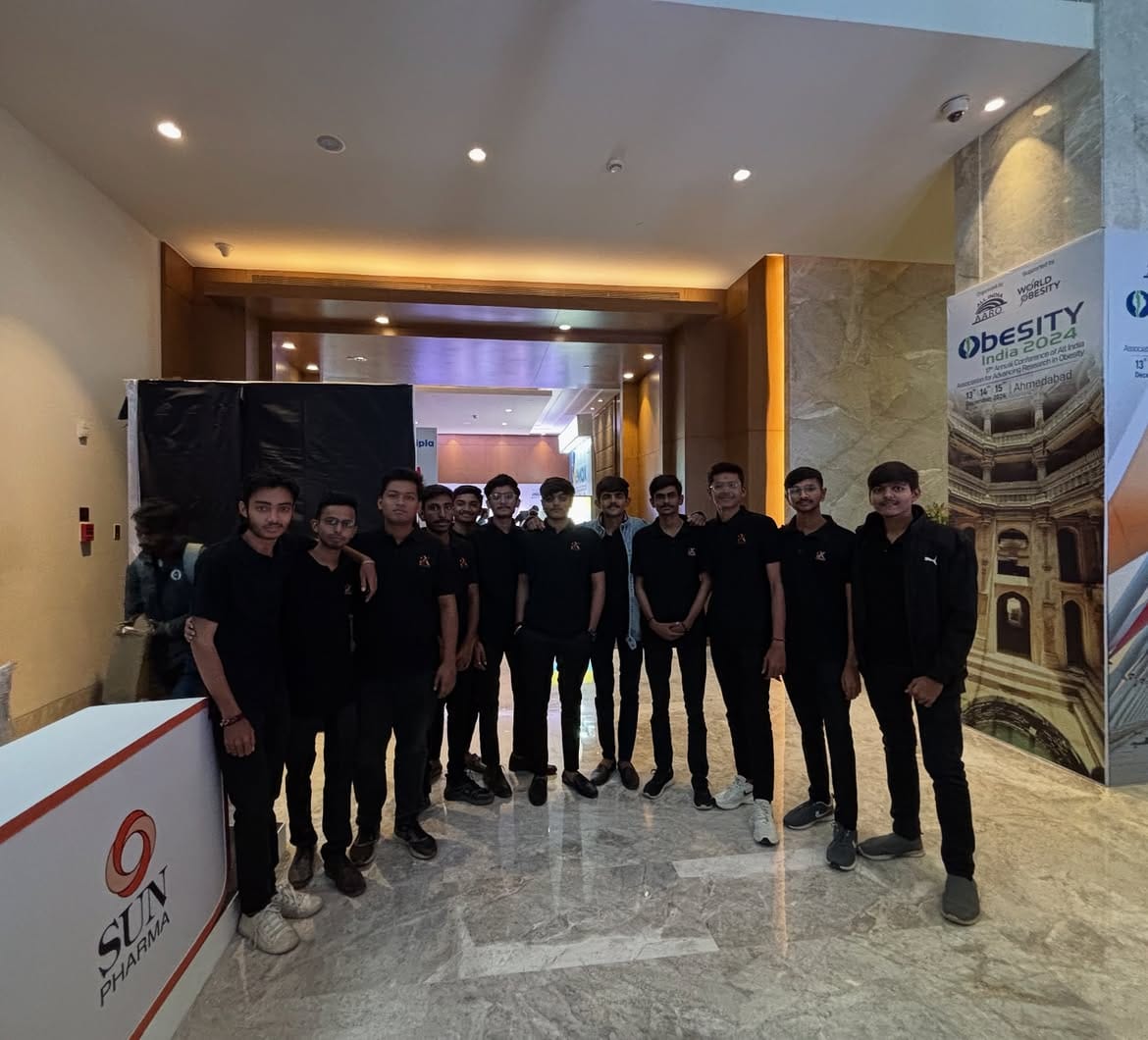 CrewX conference crew and logistics team at Obesity India 2024 Ahmedabad