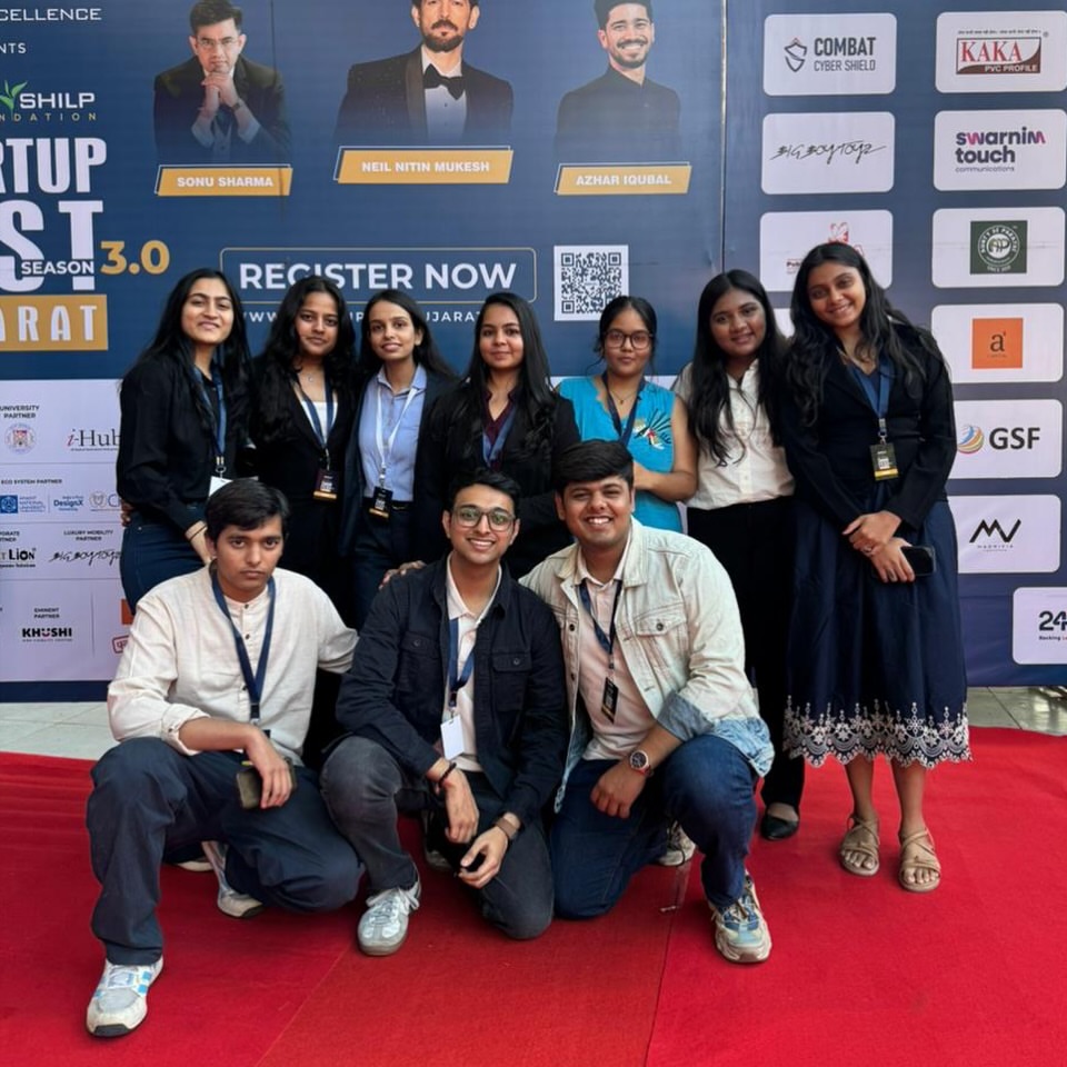 CrewX registration and event team at Startup Fest Gujarat